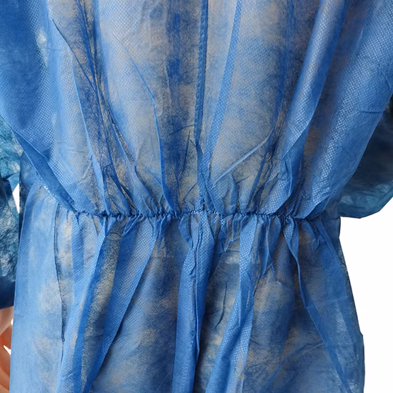 タイプ 4/5/6 SMS/不織布/Sf/PP/PE/微多孔性使い捨て安全作業服服医療産業化学防護服つなぎ服