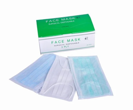 卸売使い捨て不織布フェイスマスク個人用保護ケア